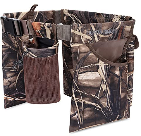 HUNTARMOR Jagdtasche, Taubengürtel: verstellbare Taubengürtel mit Spieltasche, Muscheltasche, Wasserflaschentrager, Feld- und Spielgürtel, Schießgürtel, Camo