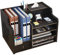 Updated Wooden Desk Organiser, Large Capacity Desk Tidy Storage Holder Sorter DIY Office Supplies Storage Box for A4 Papers, Books, Document and Notebook (JB07 Black)