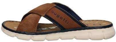 bugatti 321-AK083 Herren Sandalette, Cognac, 40 EU