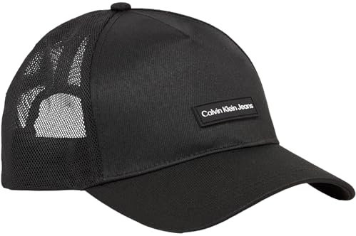 Calvin Klein Jeans Herren Cap Basecap, Schwarz (Black), Einheitsgröße