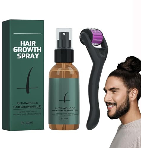 Grgowe Manía De Barba - Kit Cuidado Barba con Aceite y Suero Para Estimular Crecimiento de Vello Facial