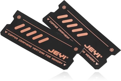 Dpofirs Dissipatore di Memoria per Laptop, Dissipatore di Calore in Rame, Pad Dissipatore di Calore per per Steam Deck, per Steam Deck OLED, per ROG Ally, per DDR2, DDR3,