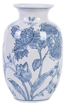 JWMSXYQR Blumenvase, Premium -Dicke Vase, Restaurant -Buchhandlungsgeschäft Café Ceramic Vase, Desktop kleine Vase, getrocknete Blumen gefälschte Blumenvase,B