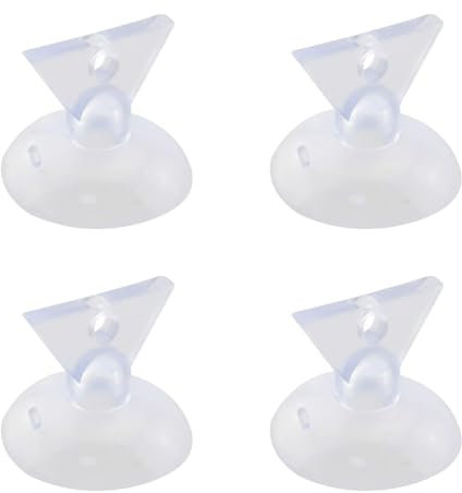 SEIWEI Trasparente 30 mm, 4 strumenti per la rimozione delle lampadine a LED, per la rimozione delle lampadine con ventose in gomma, per lampadine GU10, ricambio per lampadine sostitutive