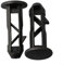 Hinge Pins Compatible with For Wheelie Bin Lids Black Plastic, Perfect Fit for 240L Household Trash Cans (1 pairs )