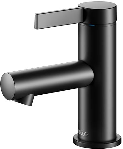 Keuco Waschtisch-Einhebelmischer 60 IXMO Pure Ausl. 90mm, o. Abl-Garnitur, sw matt