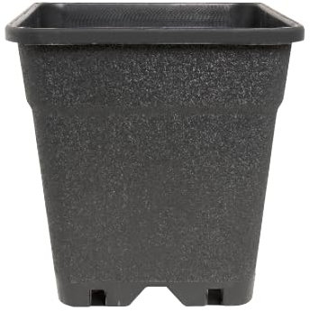 5 x Pflanztopf in Verschiedene Größen Anzucht Töpfe Grow viereckig Kübel (7 L / 20 x 20 x 25 cm)