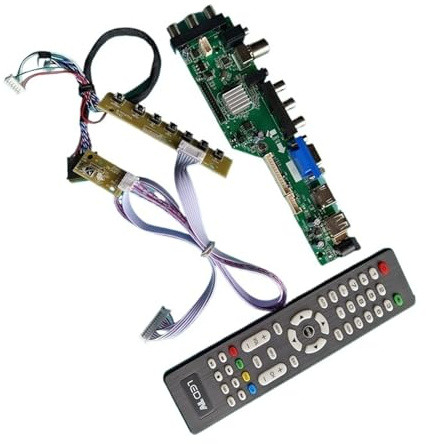 Kompatibel for LP156WHB-TLA1/TLB1/TLC1/TLD1 Treiber-Controller-Board 40Pin LVDS AV/USB/DHMI/VGA 1366x768 DVB-C/T Laptop Matrix 15,6 Zoll Kit(For LP156WHB(TL)(A1))