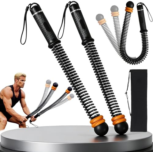 AUNGKWANG Corde da Battaglia, Battle Rope, Fune Pesanti Per Allenamento, Resistenza Regolabile Attrezzo Palestra, Allenamento a Casa, per Home Gym, Cardio, HIIT, Forza e Muscolazione
