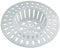 Home Xpert Juego de 2 coladores para fregadero, colador para ducha, colador de pelo, 60 mm de diámetro, color blanco