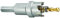 Starrett Tungsten Carbide Tipped Hole Saw - SM23 Sheet Metal Cutter With Arbor & Pilot Drill Bit - For Drilling Stainless Steel Aluminum Alloy - 23 mm