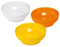 Stefanplast nervuré Saladier, Blanc/Turquoise/Vert Intense, 20 cm