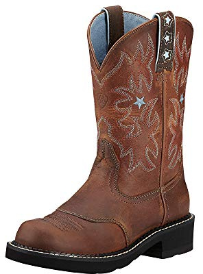 BMVY9 Womens Probaby Western Boot Driftwood Brown/Driftwood Brown 6