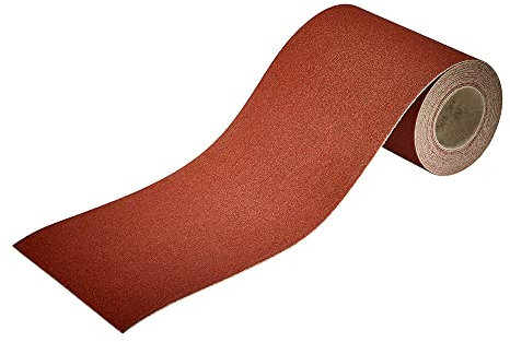 wolfcraft Rotolo di carta abrasiva velcrato per legno/metallo I 1741000