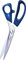 Clover CL493L Schere, Edelstahl, Silber/Blue, 9.5in