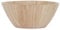 apollo THE HOUSEWARES BRAND Salad Fruit Bowl, High-Quality Hevea Wood, Great Gift Idea, Size 25x10cm, Natural