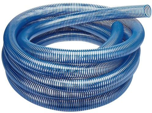 Draper 20471 10M x 75mm 3 PVC Suction Hose, Blue