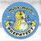 Auto-Aufkleber Stick Applikation Emblem Aufkleber rund mit Spiegelfoliemoin-moin BREDSTEDT NEU Gr. ca. 7.5cm (301499)