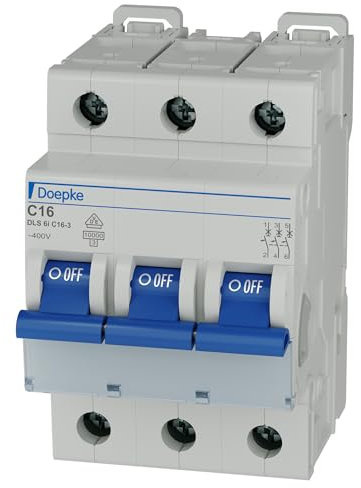 Doepke Leitungsschutzschalter DLS 6I C16-3 10 kA Leitungsschutzschalter 4014712171664