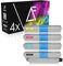 4 Toner kompatibel mit Oki C310dn, C330DN, C331DN, C510DN, C511DN, C530DN, MC351DN, MC361DN, MC561DN, MC562DN - Schwarz 3.500 Seiten, Color je 2.000 Seiten