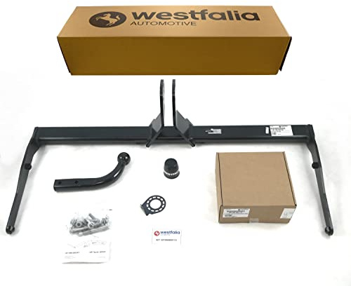 Westfalia Starre Anhängerkupplung für VW Tiguan II (ab BJ 04/2016) - nur für Fzg ohne Vorrüstung - im Set mit 13-pol. fzg.-spez. Westfalia Elektrosatz