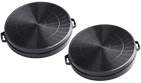 AquaHouse CHF2B Charcoal Cooker Hood Filter Compatible for Baumatic Cooker Hood S1 Recirculation Extractor Fan (2 Pack)