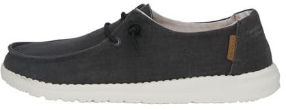 Hey Dude Wendy - Damenschuhe - Farbe Chambray Off Black - Freizeitschuhe im Mokassin-Stil - Größe 40