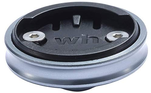 Dymoece Bicycle Stem Top Cap Computer Mount Adapter for Wahoo Elemnt,Elemnt Bolt,Elemnt Mini (Grey)