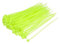 sourcing map 300 Stück Markierung Kabelbinder Fluoreszenz Grün 100mmx2.5mm Selbstsichernde Kabelbinder Set Beständige Kabelbinder Wiederverschließbar Kabel Organizer für Kabelmanagement