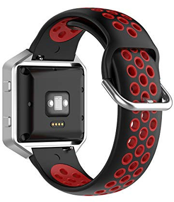 KOMI Ersatz-Armbänder für Fitbit Versa 2 / Versa / Blaze, Damen und Herren Silikon Armband Ersatzband