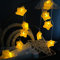Riaxuebiy Süße Engel Nachtlichter Sterne Lichterketten Beten Engel und Sterne Lichterketten Batteriebetrieben für Weihnachten Schlafzimmer Geburtstag Weihnachten Urlaub Decortion (1.65M10LED, Stern)