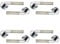 Allen & Alvan A&A Door Handle, Lever on Round Rose, Internal Door Handle, Gleaming Design, Premium Aluminium Pressure Die Cast, Polished Chrome & Satin Nickel