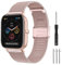 Bracelet pour Amazfit GTS, 20mm Universelle Métal Acier Maille Bracelet de Rechange de à Libération Rapide pour Amazfit Active, Amazfit GTS 4, GTS 4 Mini, GTS 3, GTS 2, GTS 2 Mini, Amazfit Bip U