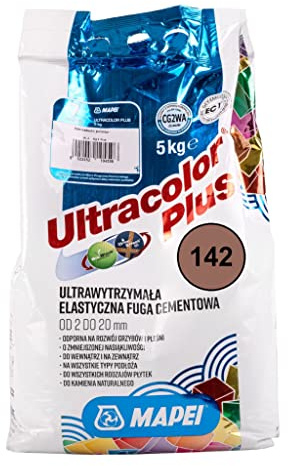 MAPEI ULTRACOLOR PLUS 5kg 142 braun- zementäre Flexfuge für Fugenbreiten bis 20 mm