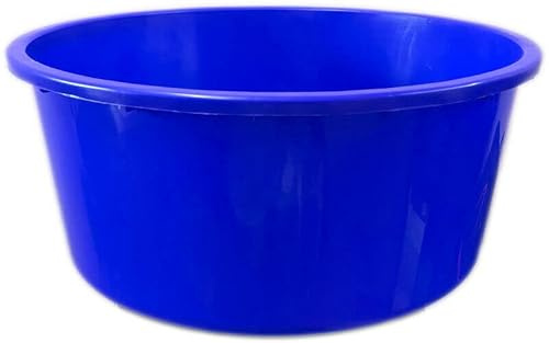 Extra Large Plastic Basin Washing Up Bowl Pet Cat Dog Bath Tub Storage Bucket Container (50 Litre, Blue)