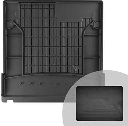 FROGUM ProLine 3D Alfombrilla Exclusiva de Goma cubeta Maletero para Ford Grand Tourneo Connect 2017-2022 | Práctico Organizador | Los Bordes más Altos | Al Tamaño