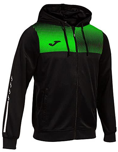 Joma Jacke mit kapuze mann Eco Supernova schwarz neongrün