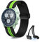 Moonswatch Uhrenarmband, 20 mm, weiches Silikon, kompatibel mit Omega x Swatch MoonSwatch Speedmaster, Schnellverschluss, Magnetschnalle, wasserdichtes Ersatzarmband für Swatch Omega, Herren und Damen