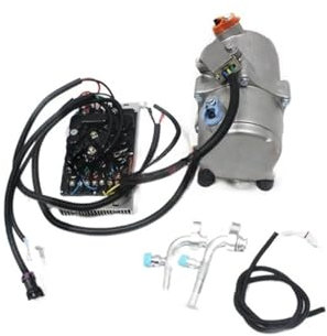 Compresor de aire acondicionado eléctrico de 12V y 24V, compresor eléctrico modificado con energía sin consumo de combustible(Compressor 12V)