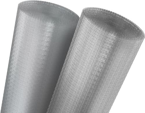 Onpira® Edelstahl Fliegennetz Meterware 120 cm – Silber oder Schwarz – Rostfrei & Reißfest – Katzensicherer Insektenschutz für Fenster & Türen – Zuschneidbar & Witterungsbeständig