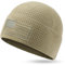 OUTDOOR SHAPING Grid Fleece Beanie mit amerikanischer Flagge, Stickerei, Waffel, taktische Armee, Militär, Totenkopfmütze, Olivgrün, Oliv/Blatt für mich (Leaf It to Me), Einheitsgr��e