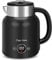 Taylor Swoden Wasserkocher mit Temperatureinstellung, 45°C-100°C, Retro Wasserkocher Edelstahl 1.7 L, Warmhaltefunktion, 2200 W, Schwarz, Asher