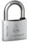 Nipter Vorhängeschloss rostfrei | Schloss mit Schlüssel 30 mm | massives Lock mit Doppelverriegelung | inkl. 3 Schlüssel | Bügelschloss wetterfest