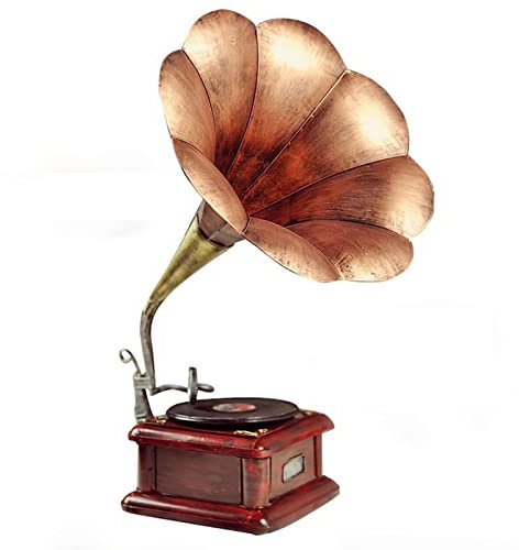 Gramophone Gramophone pour tourne-disque vinyle rétro vintage Décoration pour la maison