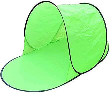 Tienda de Campaña Portátil con Sombrilla, Refugio de Playa Emergente para bebé, Toldo Extra Ligero con Bolsillo con Cremallera para Acampar, Playa, Césped, Tejido de Poliéster