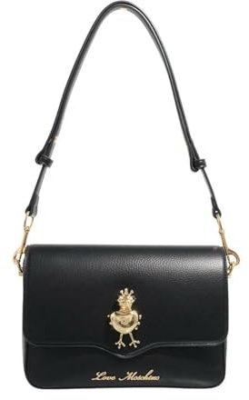 MOSCHINO Women's Hand/Shoulder Bag Love Nylon Black B25MO61 JC4029PP1LLB200A, Black, S