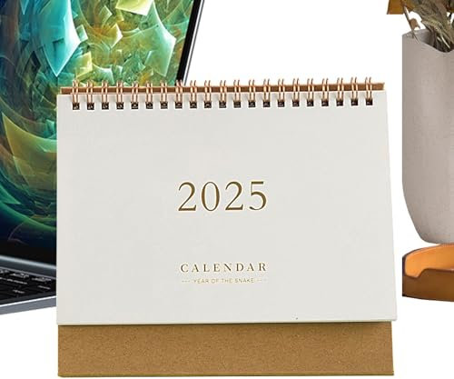 2024–2025 Schreibtischkalender, Kalender Für Schreibtisch,Tisch-Monatskalender - Monatlicher Tischkalender, Planerkalender Juli 2024 Bis -Dezember 2025, 18 Monate Für Privatanwender