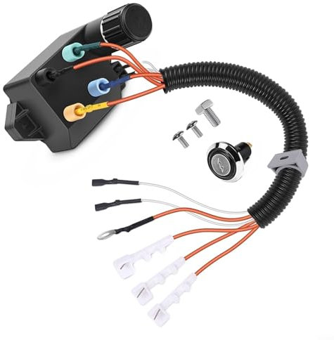 Grill Zünder Kit 66354 Für Weber Für Genesis II Für E-310 S-310 SE-310 CE-310 Gasgrills, Keramik Zündung, Kabelmanagement, Erdungsdraht, Einfache Installation, Langlebig