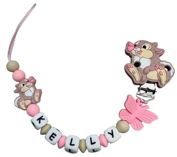 Attache tétine Panpan papillon