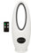 TIENDA EURASIA – Ventilador Torre | sin Aspas | con Mando | 45W | Blanco | Polipropileno (PP) | Ø 25cm | Base 17cm | 72cm de Alto | 3 Velocidades | Voltaje Máximo 240V | Temporizador hasta 8h
